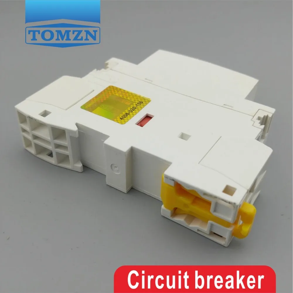 TOCT1 2P 25A 1NC 1NO 230V 50/60HZ Din rail Household ac Modular contactor one normal open and one normal close