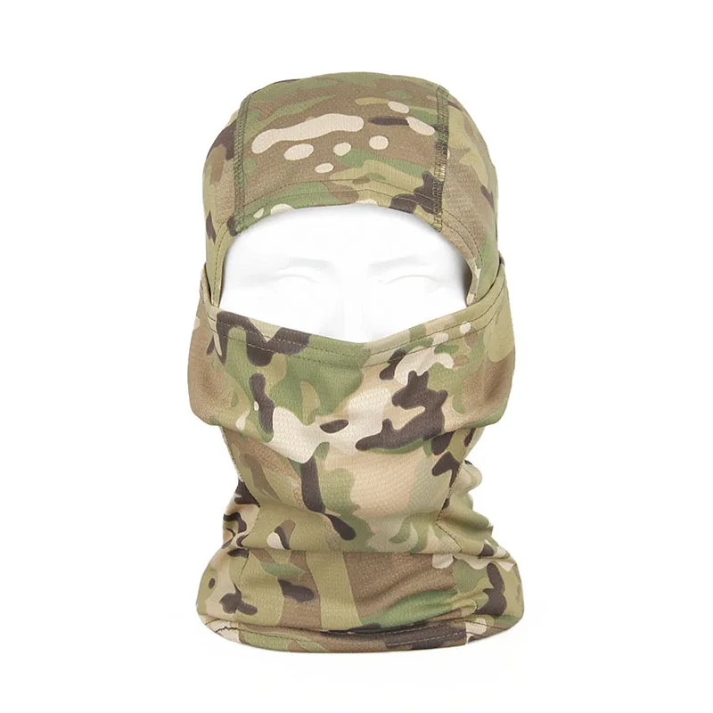 Cs Camo ejército militar máscara de camuflaje caza táctica al aire libre motocicleta esquí ciclismo proteger máscara facial completa gz 290058