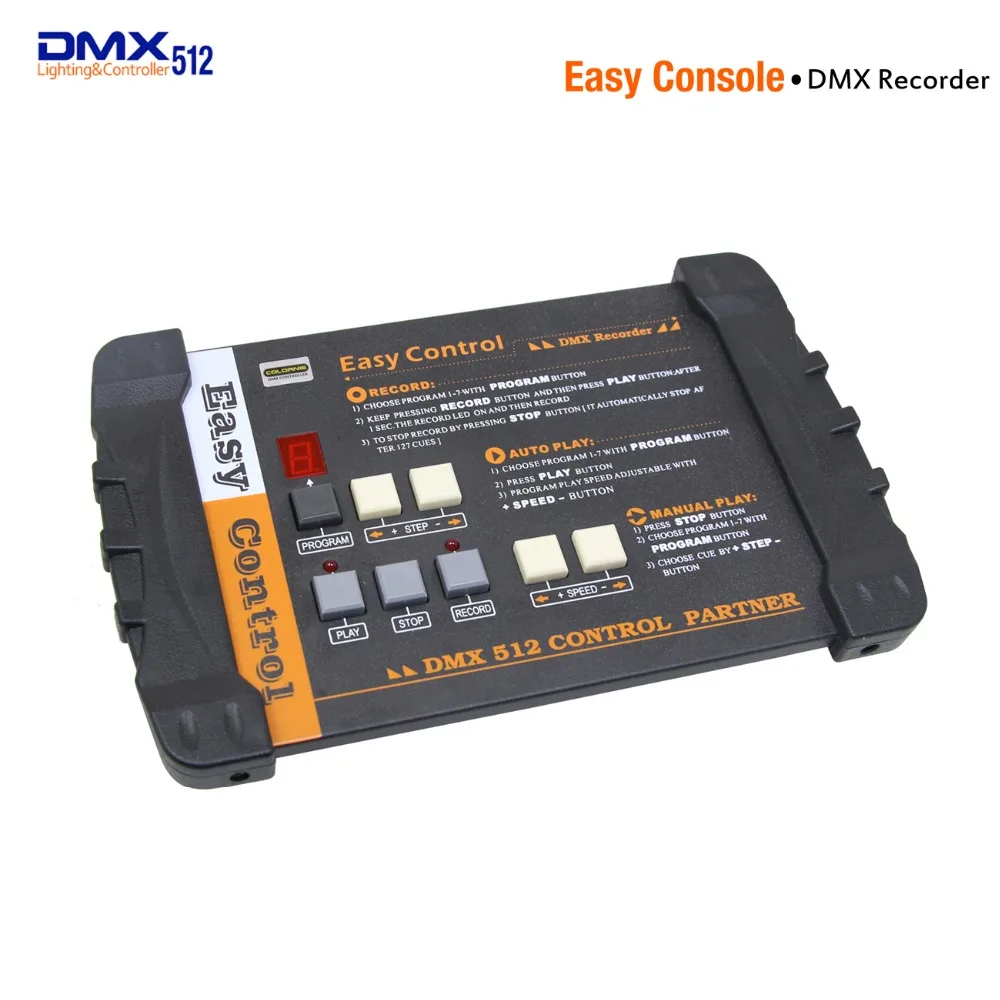 Imagem -04 - Controlador Fácil do Console Dmx512 do Gravador de Dmx