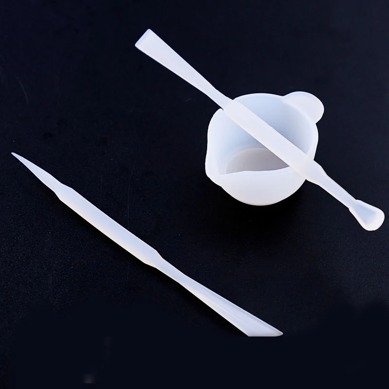 Practical Mixing Cup Silicone Stir Bar Multifunctional Mixing Glue Tools DIY Handcraft Pendant Jewelry Making Accessories