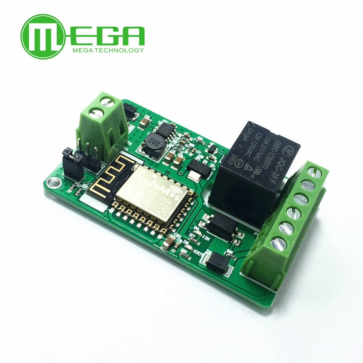 Green ESP8266 10A 2… - image