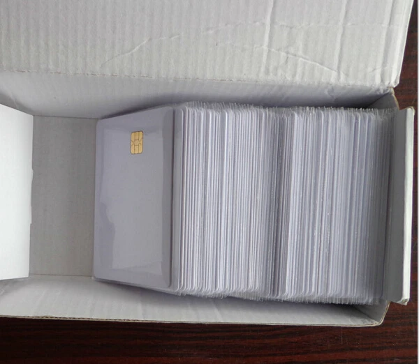 Yongkaida Fudan5542 5000pcs/lot Smart Contact IC Card read-write blank Fudan4442 Smart Card PVC Card 2k Memory