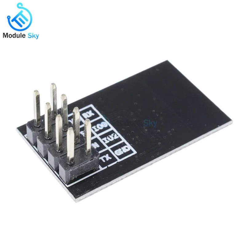 ESP-01S esp8266 serial wi-fi sem fio módulo transceptor receptor + ESP-01 eps01 pcb adaptador para arduino