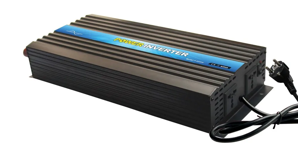 2000w Automatic switch inverter pure sine wave12v to 220v