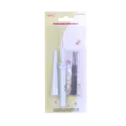 Wool Felt Needles Set With 5 Replaceable Needles Embroidery Craft Sewing Tools Single Felting Needles Pen Set Felting Tools