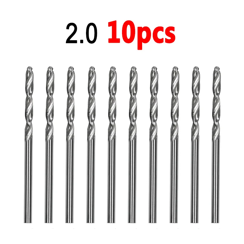 1 Set Drill Bits HSS High Speed Steel Drill Bits Set Tool HSS Power Tools M35 Alloy Mini Carving Clamp For Craft Carving Diy