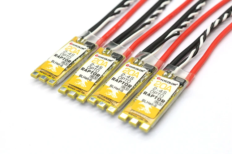 4PCS Flycolor Raptor F390 30A BLHeli ESC OPTO 2-4S For RC Multicopter Multirotor Parts