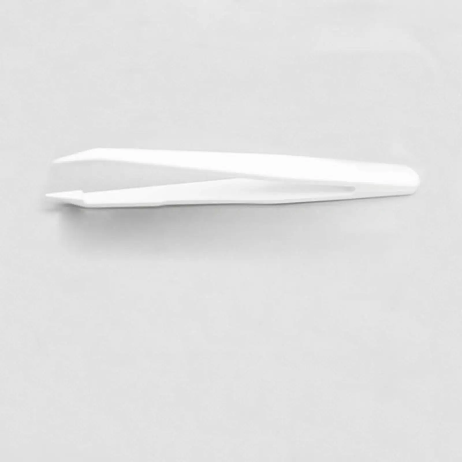 2 peças 12cm de comprimento branco pinça rombuda