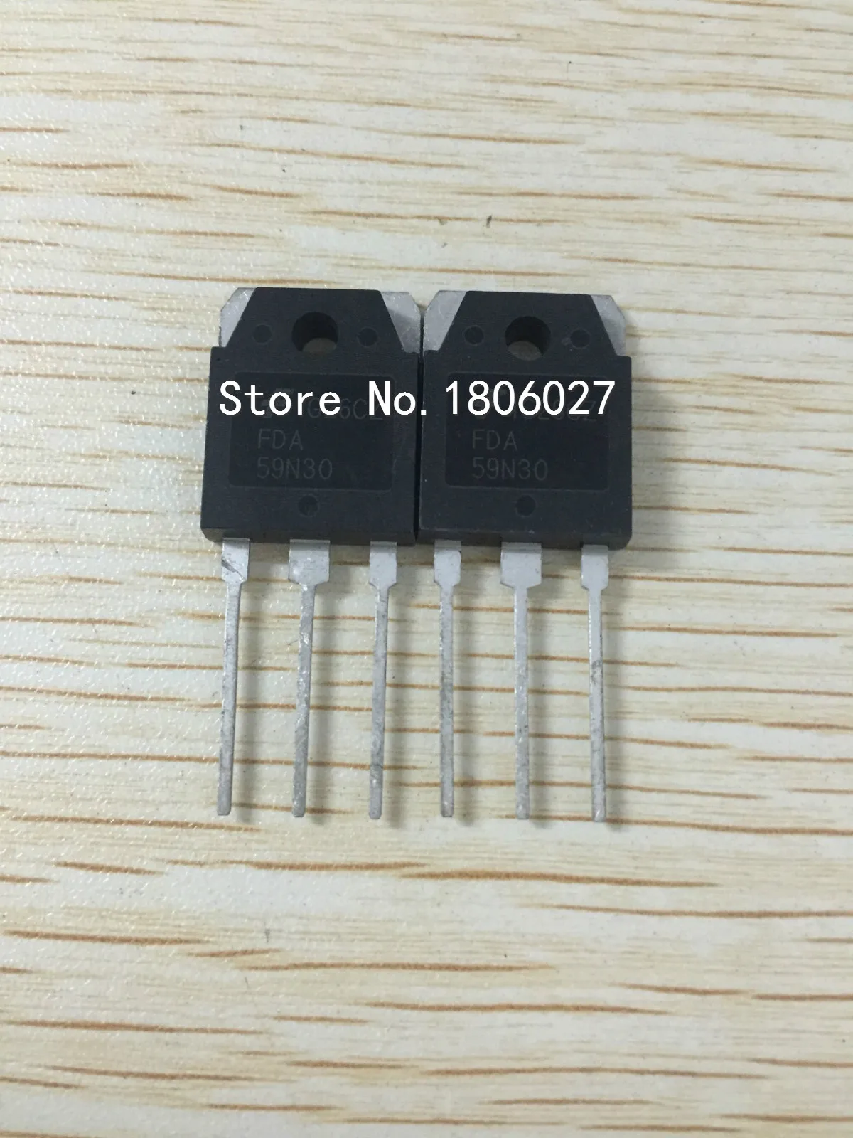 

Send free 20PCS FDA59N30 TO-3P New original spot selling integrated circuits