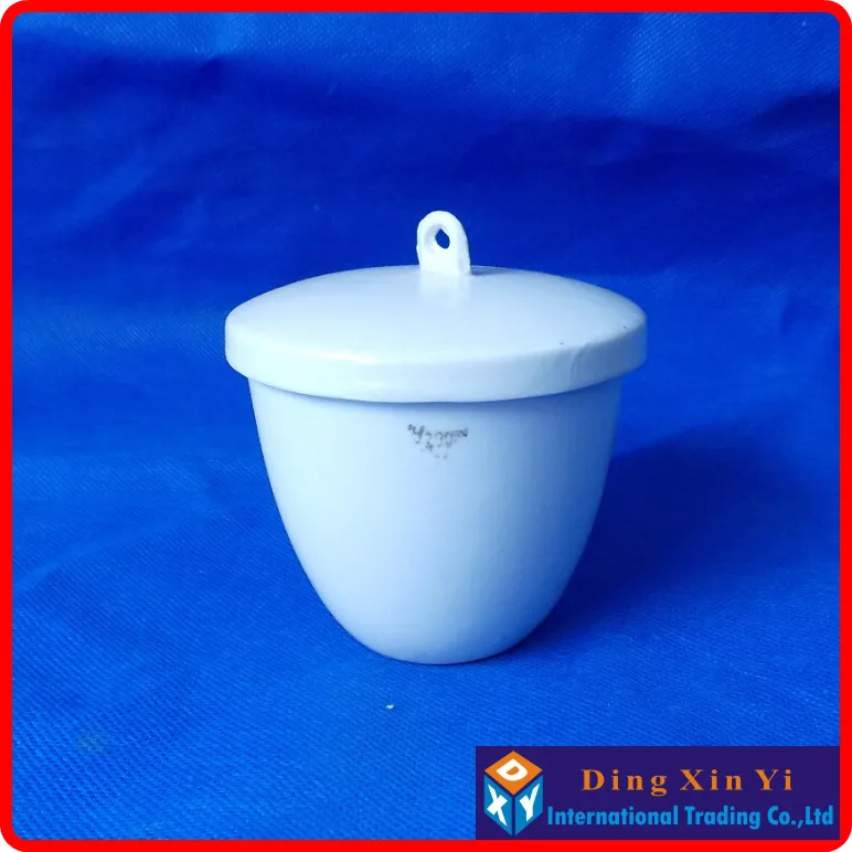 4 pcs/lot 200ml Coors Porcelain Crucible Lid Curved Laboratory High Temperature Resistant Customizable