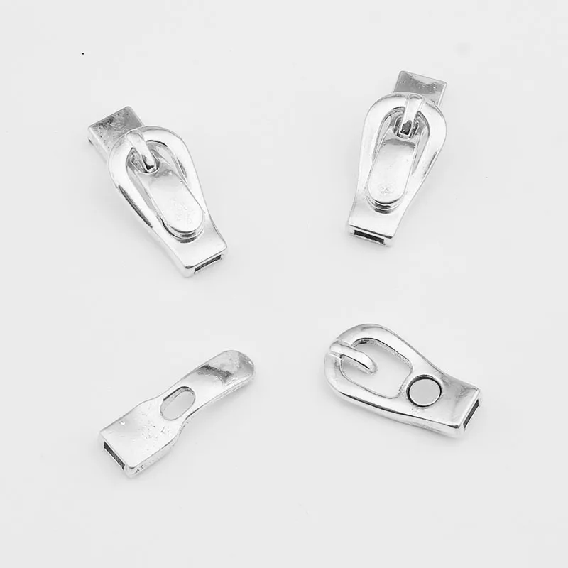 3pcs Jewelry Accessories Multi-Color Flat Magnetic Clasps For 5mm 6mm Flat Leather Cord DIY Bracelet Necklace Jewelry Making