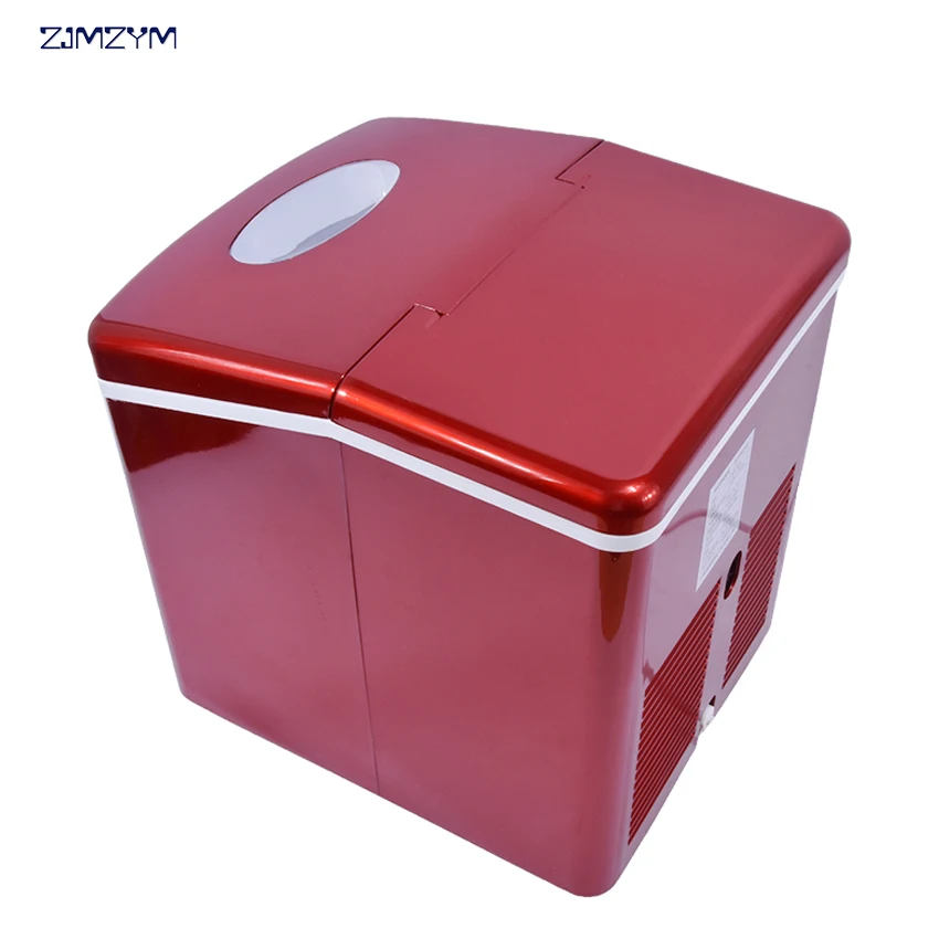 1pc新HZB-15A商業製氷機高効率コンプレッサー冷凍ラウンドアイスホーム製氷機 220v-240v/50 60hzの 120 ワット