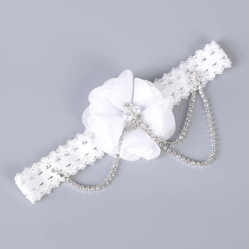 New Bride Garter Women's Sexy Lingerie Garters Lace fringing flower Belt Legs Ring Harness Wedding bride to be Leg Garter