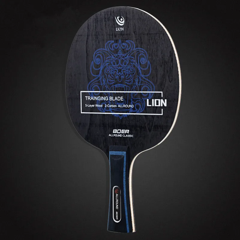 Long Table Tennis Blade Table Tennis Racket Pingpong Racket Table Tennis Bats short Handle Shakehand Racket Send Gift