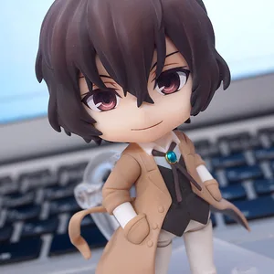 جديد ساخن 10 سنتيمتر بونغو الضالة الضالة دازاي أوسامو 657 أكشن الشكل اللعب مجموعة عيد الميلاد هدية دمية مع مربع أفضل 6 مبيعات Bungou Stray Dogs Plush - No2