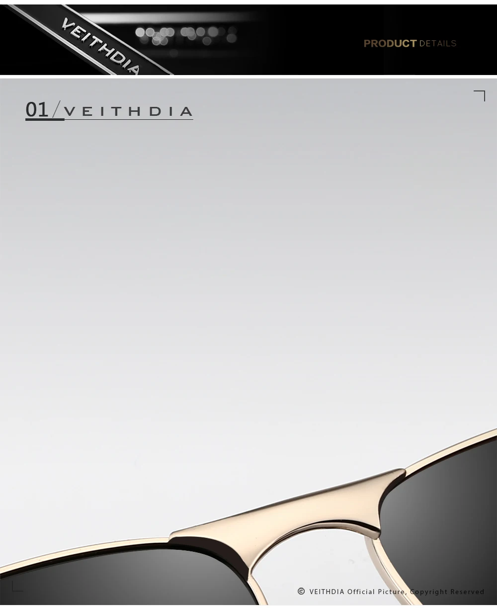 VEITHDIA Marke männer Vintage Sport Sonnenbrille Polarisierte UV400 Objektiv Brillen Zubehör Männlich Outdoor Sonnenbrille Für Frauen V2462 – Detail 22