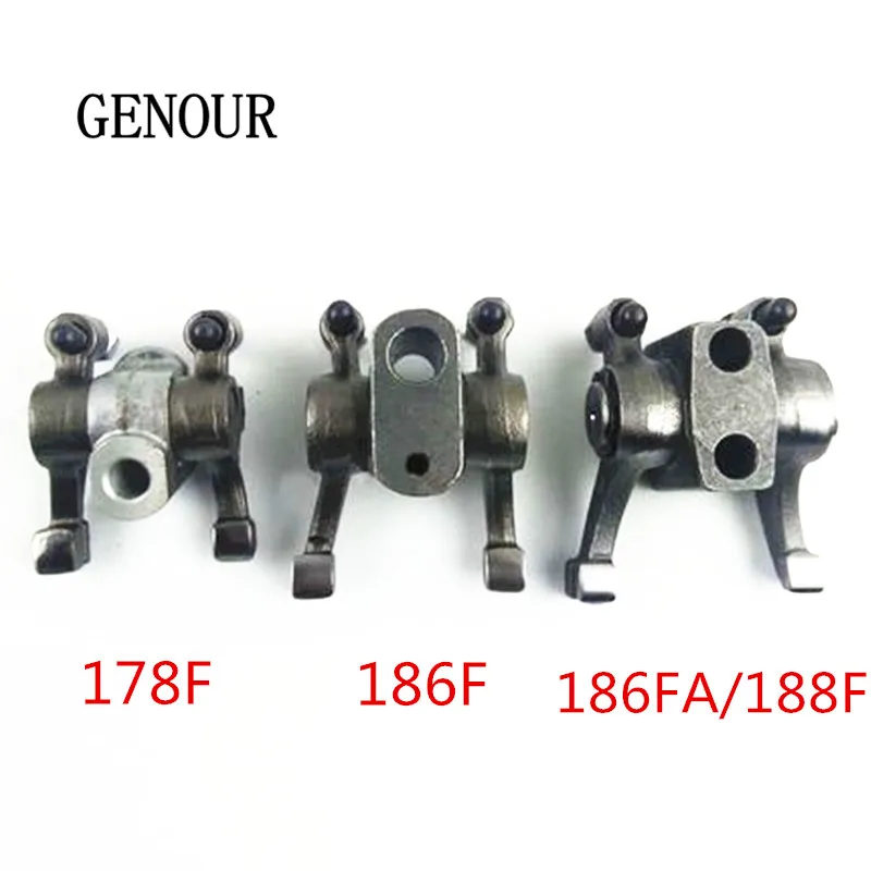 178F Rocker Arm Assembly For 3KW Single-cylinder Air-cooled Diesel Engine 6HP Tiller ZMicro Tillage Machine Parts