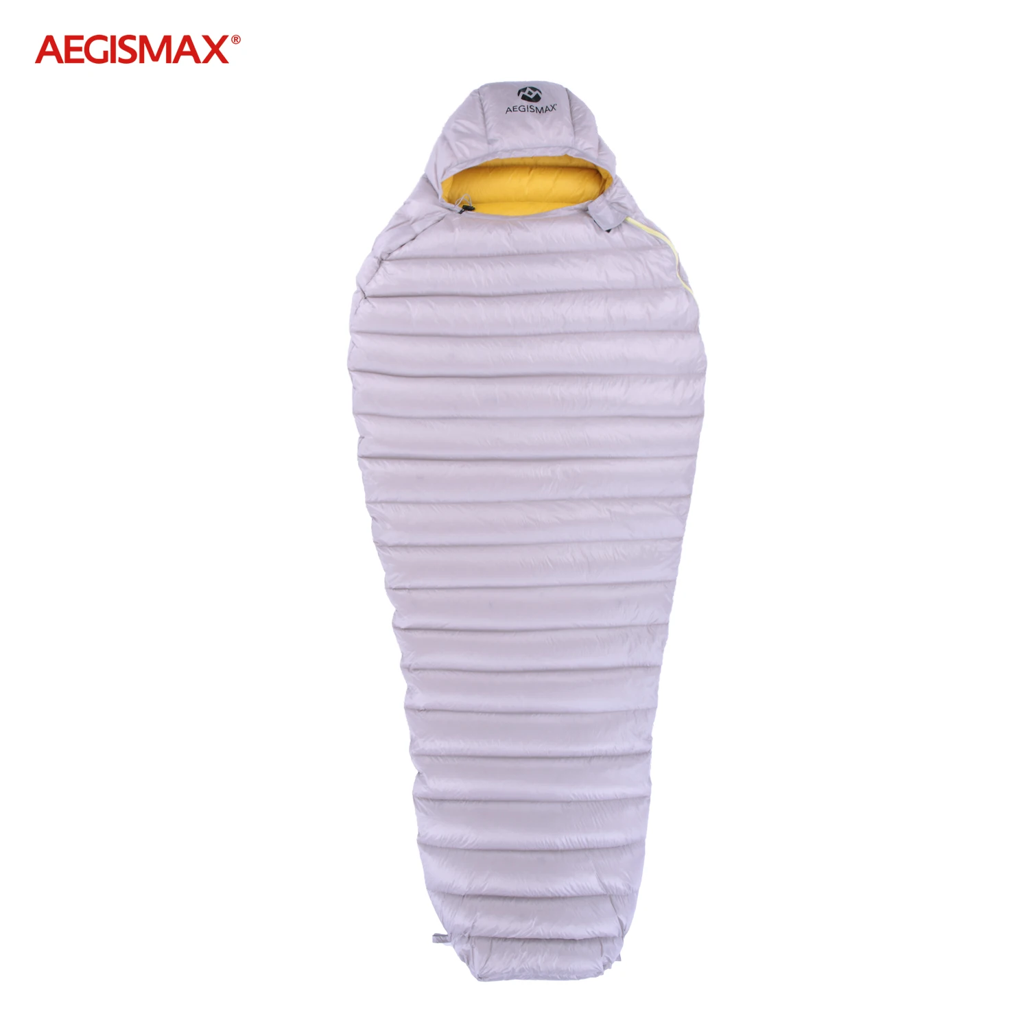 Aegismax Leto 700FP White Goose Down Mummy Sleeping Bag 3 Season Ultralight For Hiking Camping Travelling