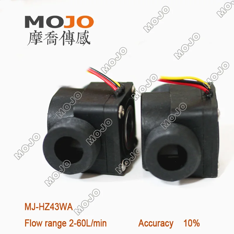 Capteur de débit Hall MJ-HZ43WA 2-60L/min DC4.5-18V G3/4 "distributeur d'eau intelligent