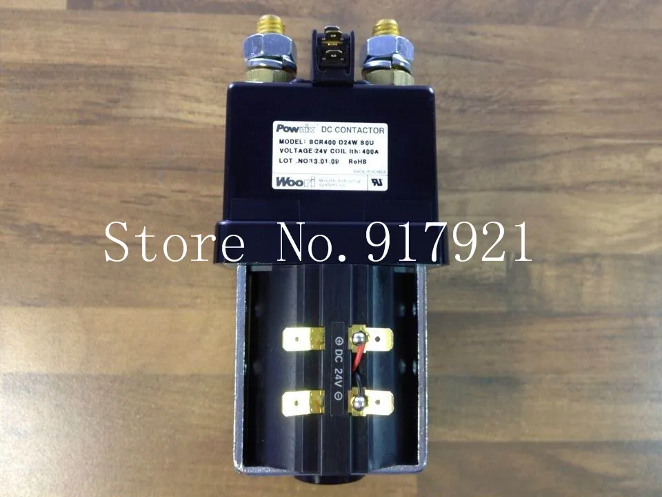 [ZOB] South Korea POWNIX SCR400 D24W DC24V400A & lux DC contactor forklift generator  --2pcs/lot