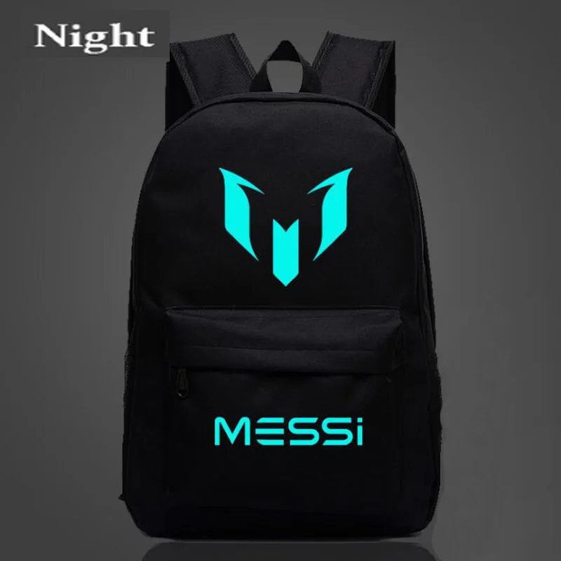 

Logo Messi Backpack Bag Men Boys Barcelona Travel Bag Teenagers School Gift Kids Bagpack Mochila Bolsas Escolar