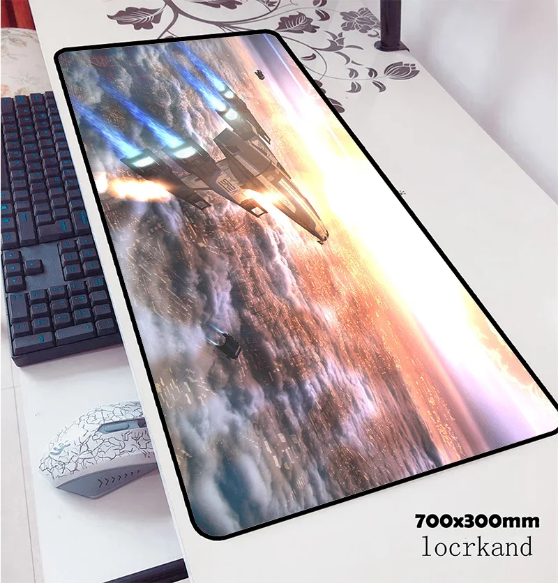 mass effect mouse pad 70x30cm gaming mousepad Cartoon office notbook desk mat Indie Pop padmouse games pc gamer mats