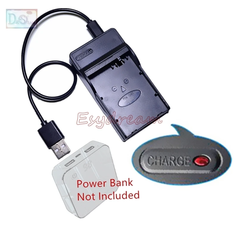 LC-E6 USB Charger for Canon LP E6 E6N LP-E6 Battery Camera EOS 5D Mark II III 5DS 5DS R 6D 7D 7D Mark II 60D 60Da 70D 80D