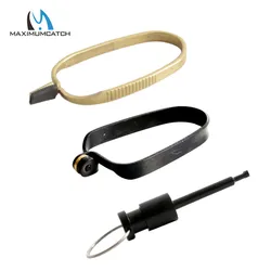 Maximumcatch Fly Tying Tool Stainless Steel and Brass Hackle Pliers Non Skid Flies Making Fishing Accessories