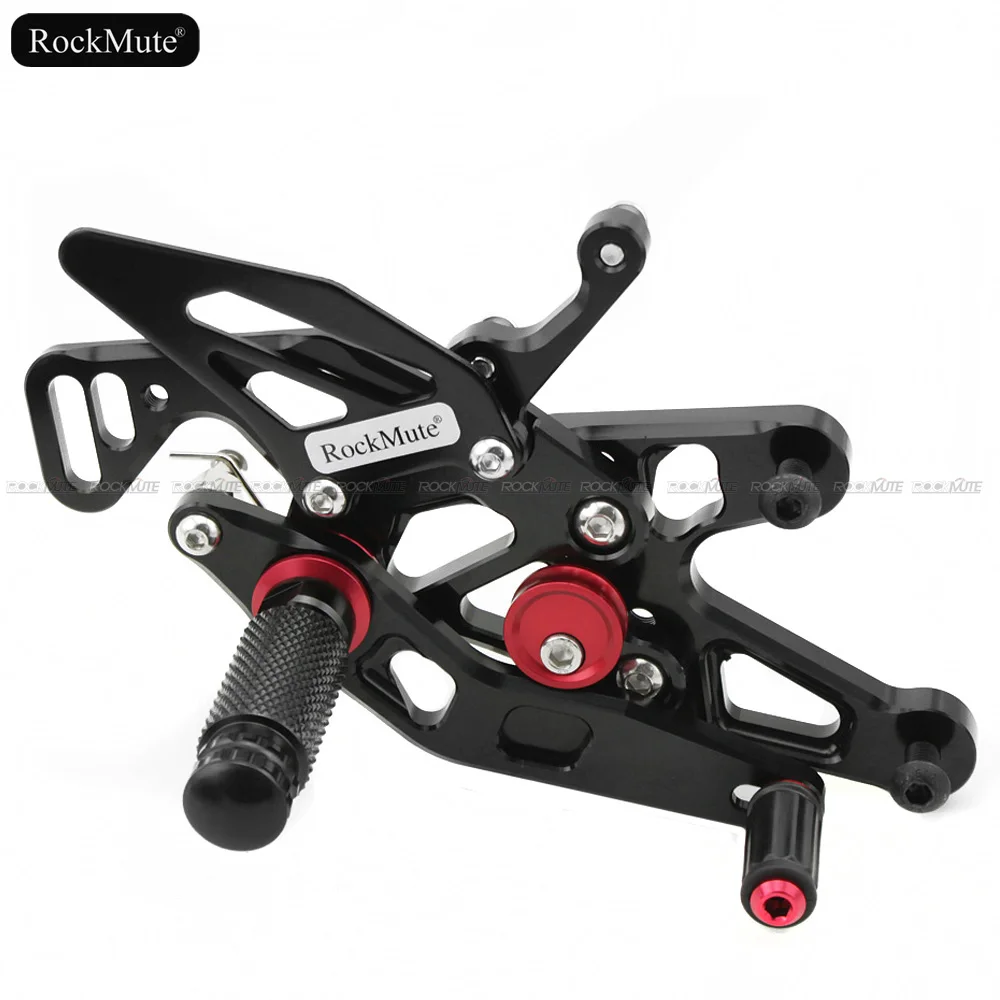 Motorcycle Rearsets For BMW S1000RR 2015-2018, S1000R 2017-2018 Adjustable Footrest Shift Lever Brake Pedal Foot Pegs Rear Set