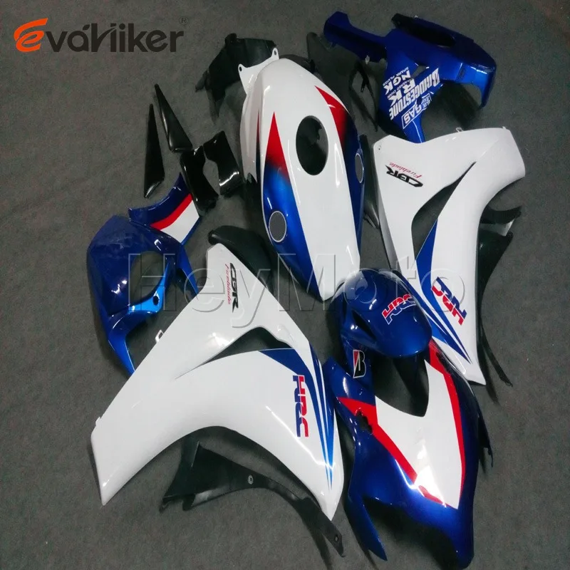 ABS motorcycle fairing for CBR1000RR 2008 2009 2010 2011 white blue CBR 1000RR 08 11motorcycle bodywork kit Injection mold