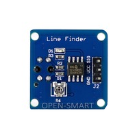 OPEN-SMART TCRT5000 Line Finder Infrared Tracking Sensor Module for Smart Car Kit Compatible for Arduino