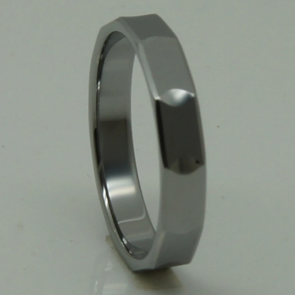 lady 3mm special eye pattern design  silver grey hi-tech scratch proof wedding tungsten ring 1pc