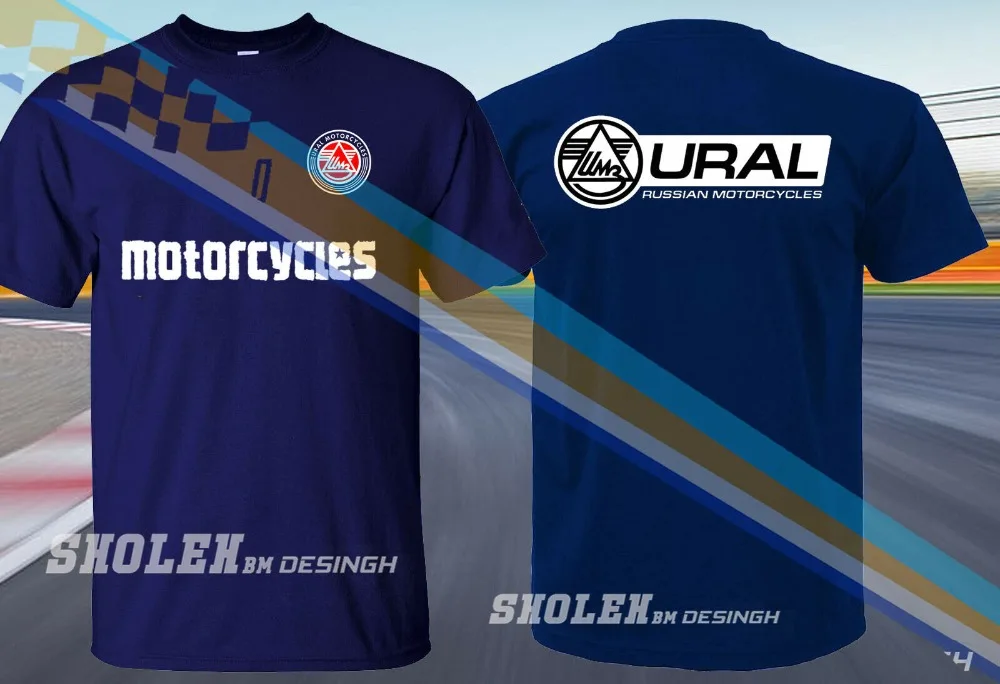 Limited Ural Motorcycles Russian | New | Pustinja Modern Sidecar Biker  New Fashion Men T-Shirt Short Sleeve Print T Shirts