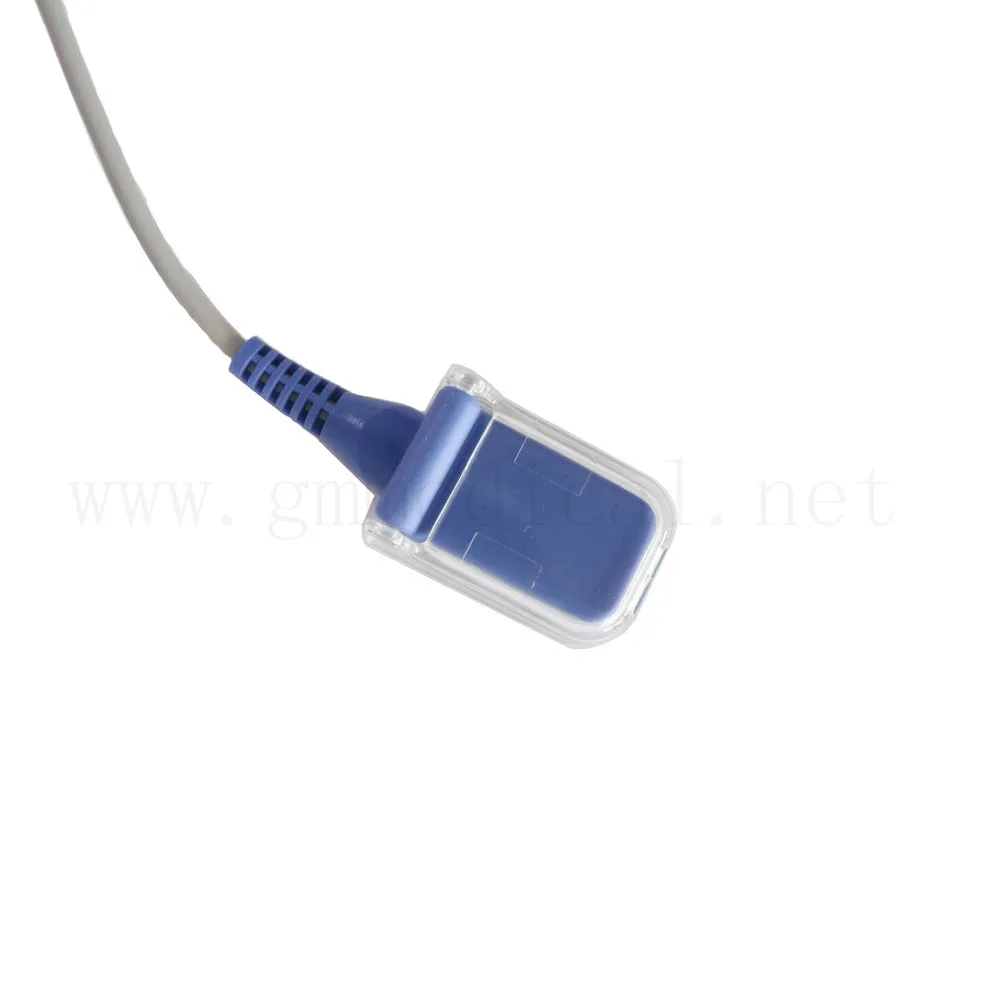 compatible with Spacelab Oximax  Spo2 Oximax Adapter cable , Rectangular 10pin -DB9F , L=2.5M.