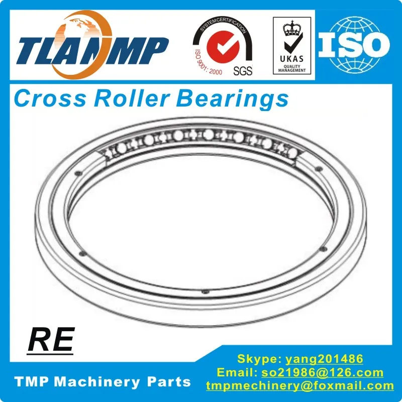 

RE40035 UUCC0 P5 TLANMP Crossed Roller Bearings (400x480x35mm) Machine Tool Bearing type High precision turntable slew ring