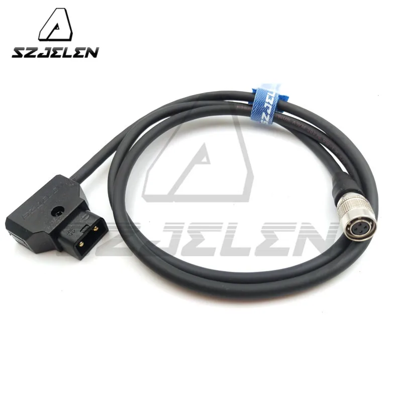 Connector Hirose 4pin To D-Tap Plug For Small HD DP7 Power Cable And Small HD AC7-OLED Monitors Power Cable