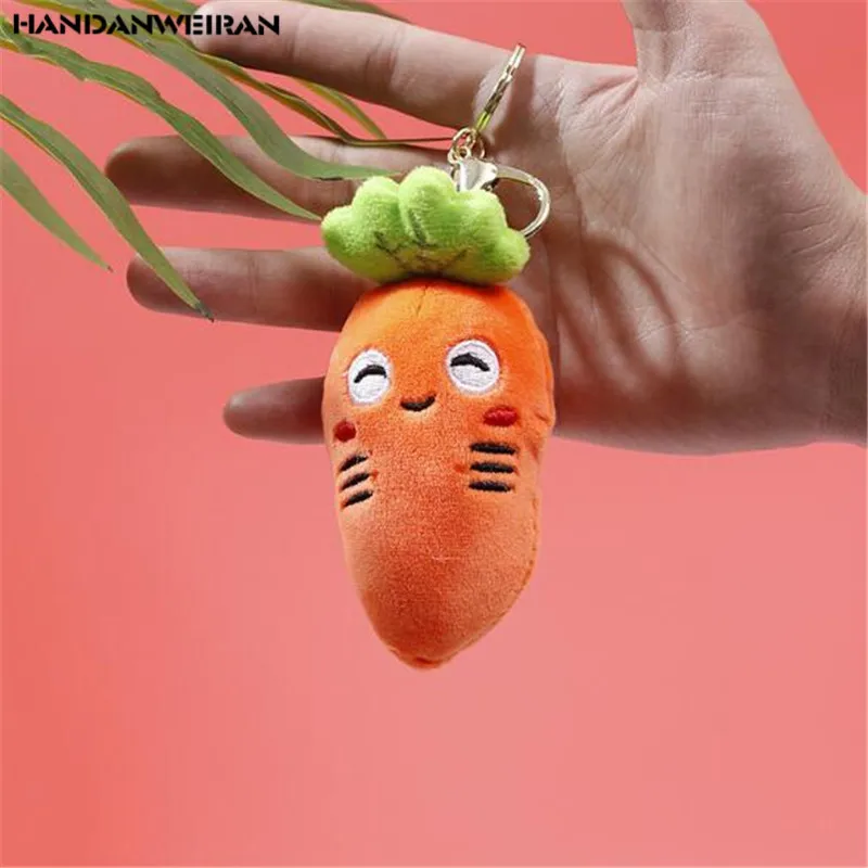 

1PCS Simulation Plan Carrot Plush Toys Soft Body Carrots Stuffed Toy Fragrance Small Pendant For Kids Gift Hot New 10CM