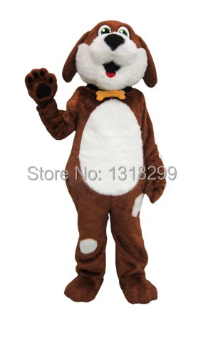 

mascot Buddy white & Brown Dog mascot costume fancy dress custom fancy costume cosplay theme mascotte carnival costume kits