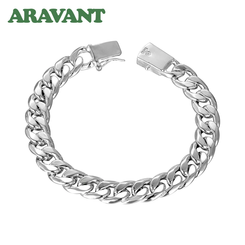 Aravant 925 Silver Men Bracelet