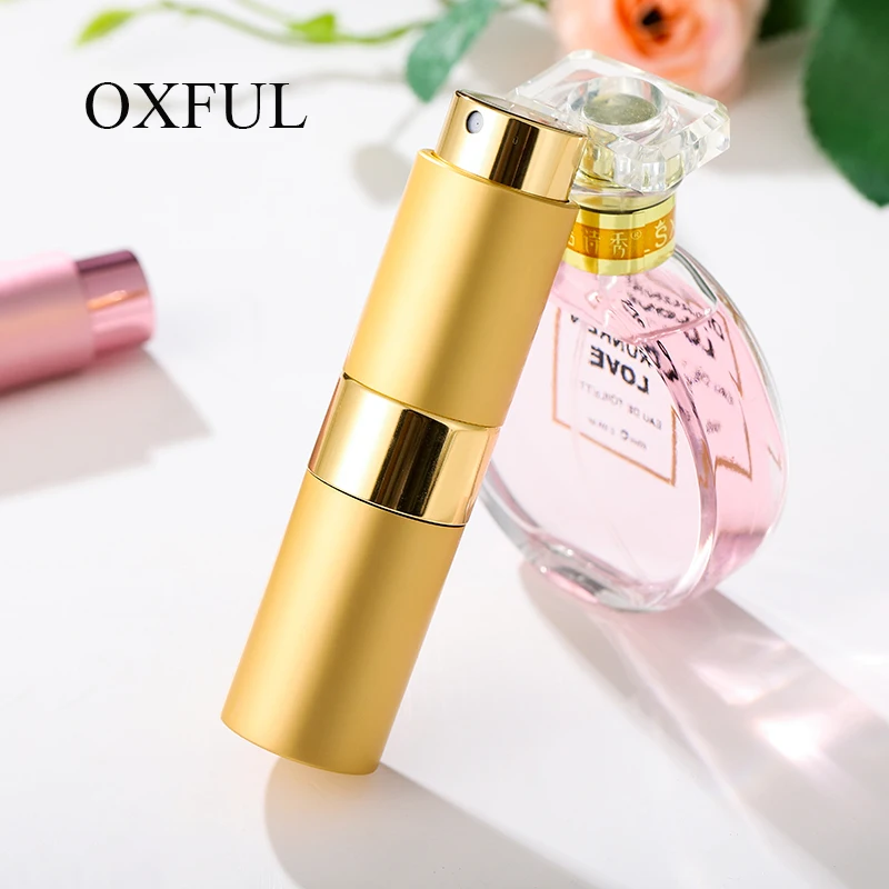 1Pc High quality 15ML Portable Mini Aluminum Refillable Spray Perfume Bottle Empty Cosmetic Containers Atomizer For Traveler