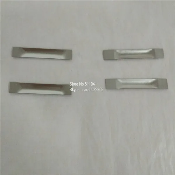 W-510 Tungsten Boats ,0.5mm thick,10mm width,100mm length, Tungsten evaporation boats for vacuum metalizing,100pcs