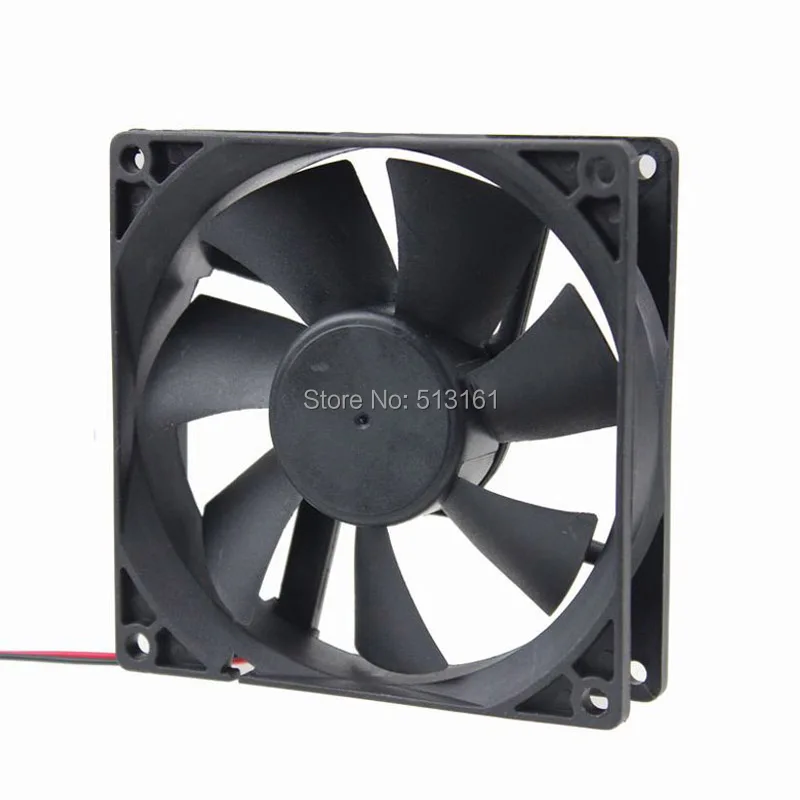 10 ピース/ロット Gdstime DC 12 ボルト 92 × 92 × 25 92 ミリメートル 2Pin 9225 軸流冷却ファン