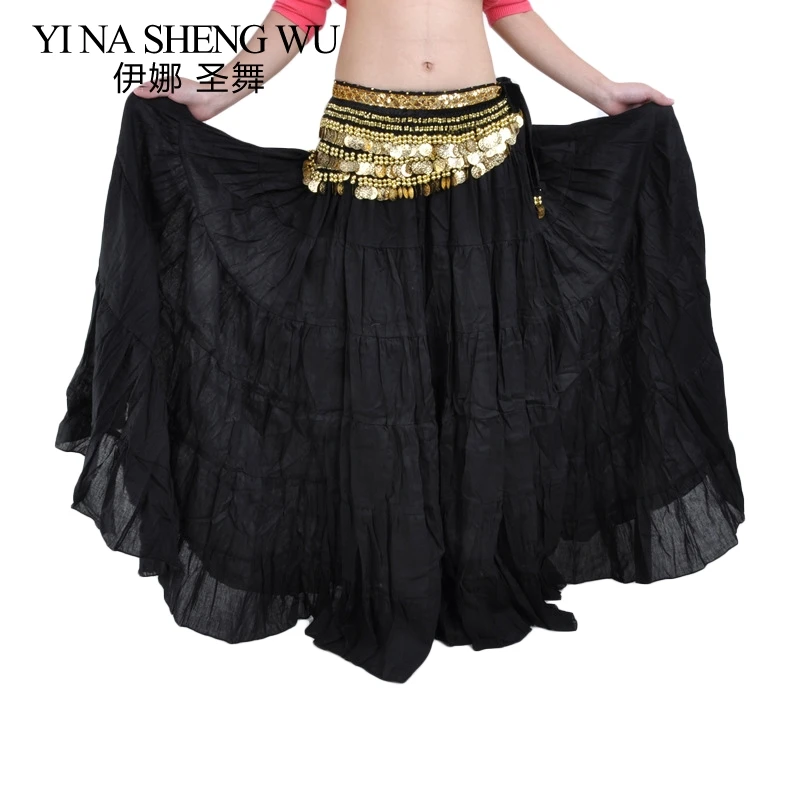 1Pc Thời Trang Bộ Lạc Bohemia Dance Dài Váy Đầm Giang Hồ Váy Nữ Múa Bụng Phòng Khiêu Vũ Váy Tròn Đầy Luyện Tập Vũ Đạo váy