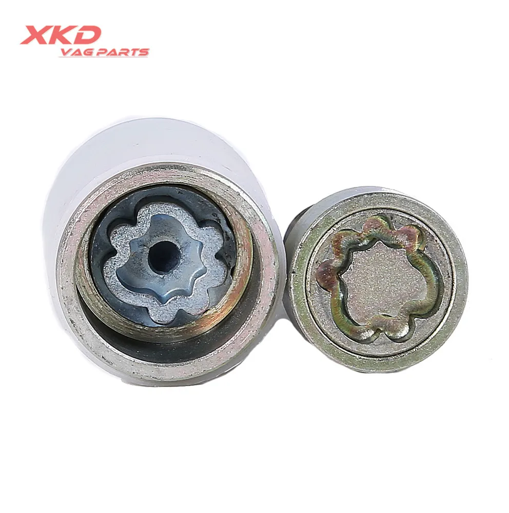 Anti-theft Wheel Lugs Bolt Screw #P#  Fit For Au-d A3 A4 A5 A6 TT 4F0698139C813   4F0 698 139 C 813