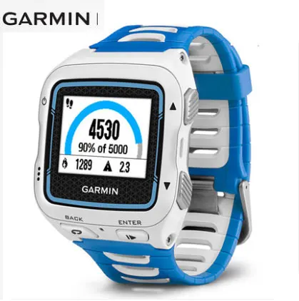 Forerunner jam tangan olahraga pria, arloji GPS Multisport Fitness lari luar ruangan triathlon tahan air