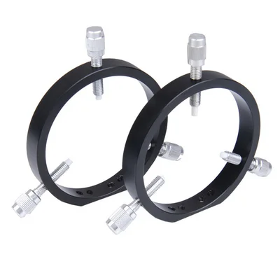 HERCULES 70mm 80mm 90mm 102mm 115mm 127mm 152mm 6-point Guide Scope Rings Pair Astronomical Telescope Accessories