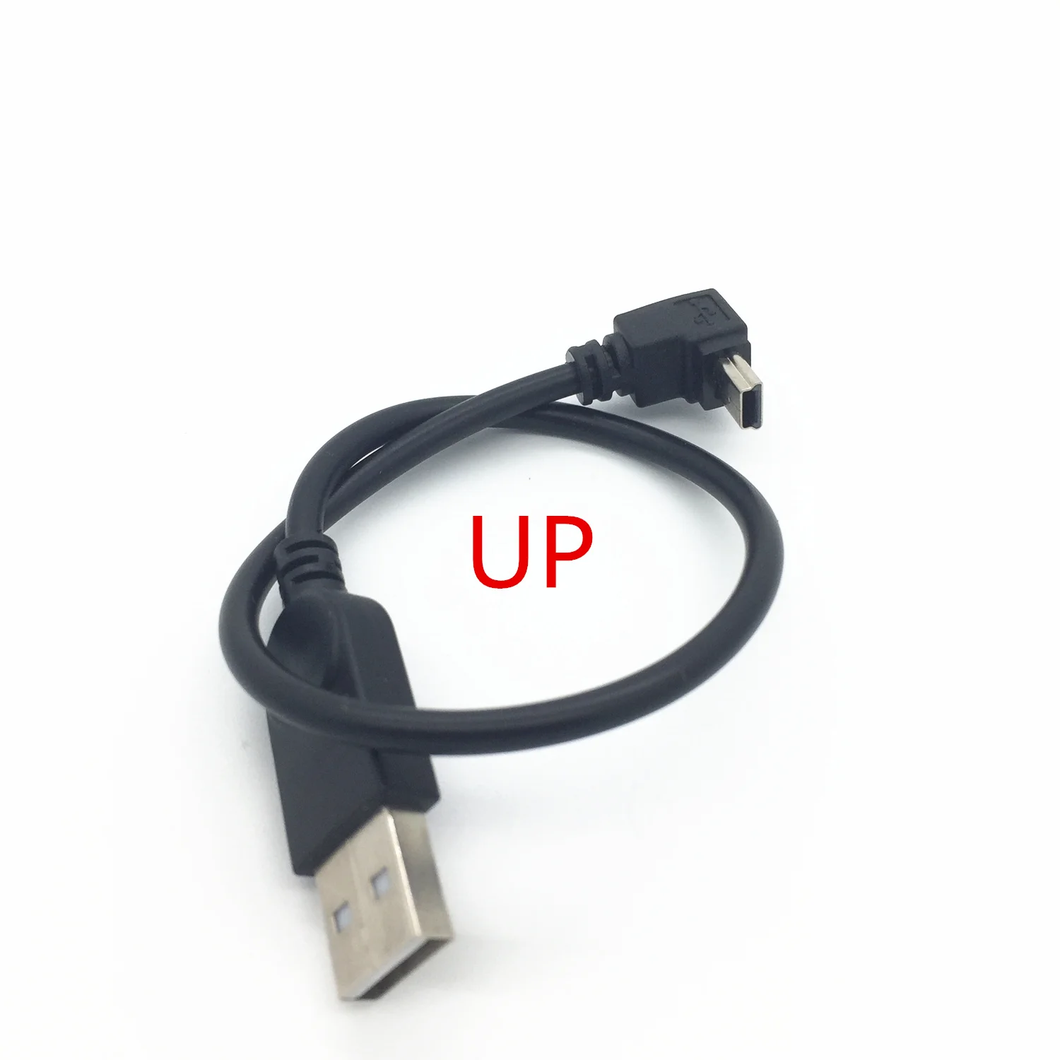 90 Degree 4 Angle USB Type A Female To Mini B 5 Pin Male Cable Adapter