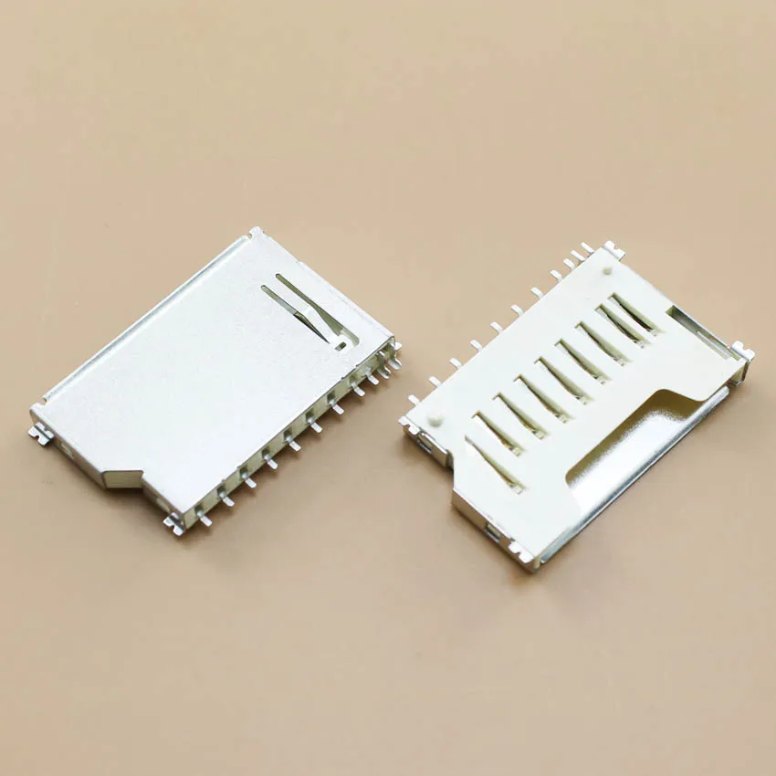 YuXi Best price New Iron cover SD card socket tray slot reader holder connector.1pcs/lot.