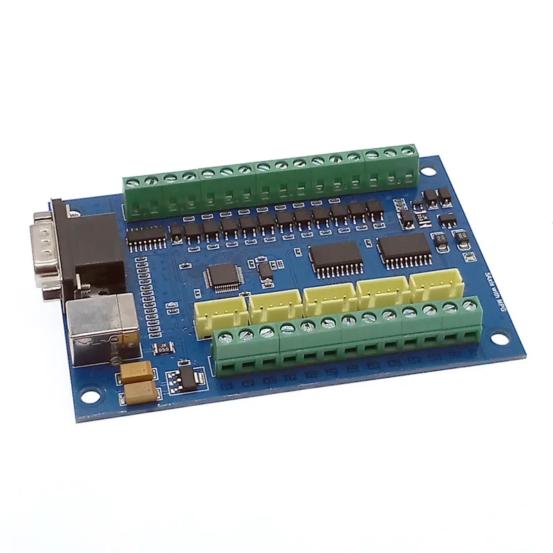 Placa controladora CNC, máquina de grabado USB MACH3, 5 ejes con tarjeta controladora de movimiento MPG paso a paso