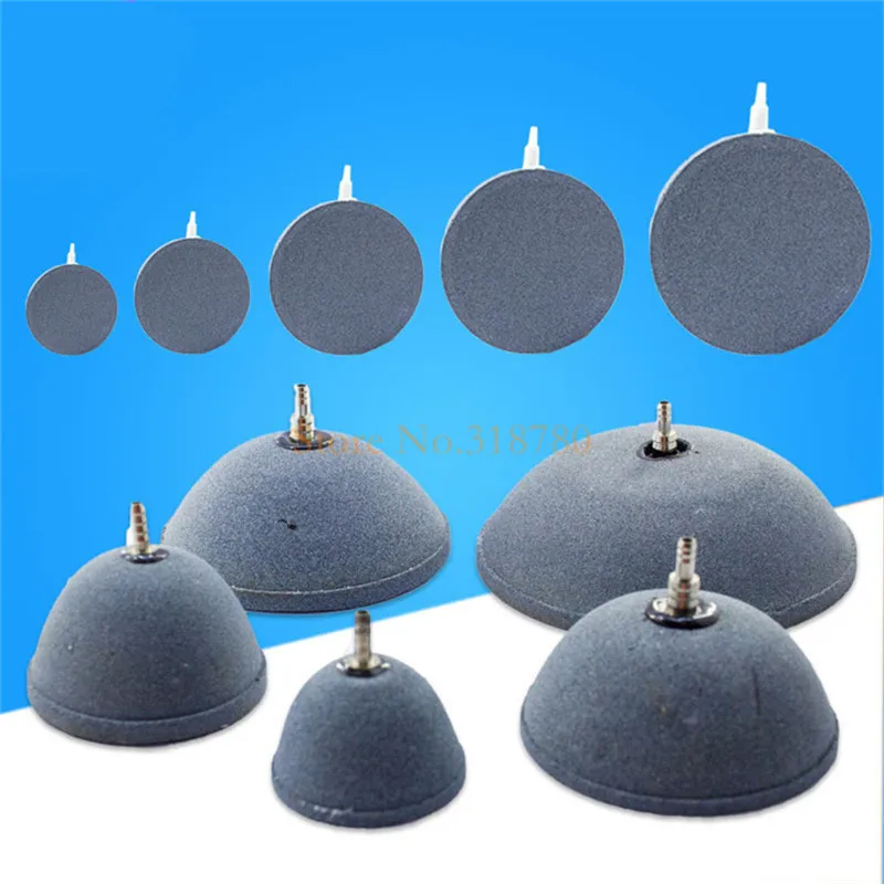 4-12cm Aquarium Air Stones Oxygen Diffuser Air Bubble Stones for 4/6mm Tubing Fish Tank Air Pump Aeration Accessories